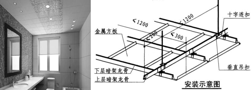 廚房天花鋁扣板的-跟著廚房鋁扣板吊頂廠家看看廚房平面型吊頂怎么樣