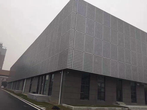 鋁扣板建筑-佛山美利龍高校鋁扣板吊頂工程案例之佛山大學新校區(qū)