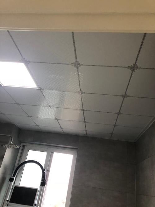 揚州鋁扣板廠-現代簡約風鋁扣板吊頂效果圖