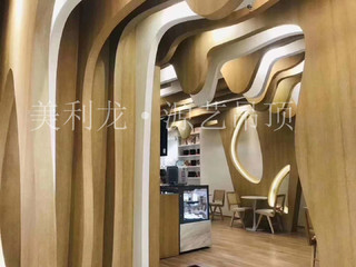 弧形鋁方通吊頂怎么選？這三點決定你是否能裝的好看！